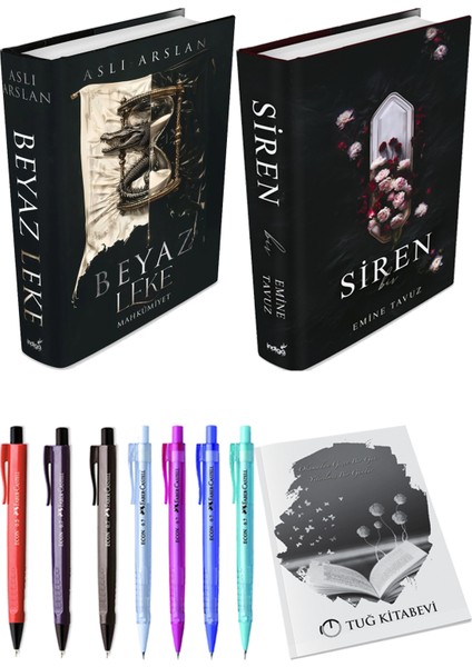 Siren Bir - Beyaz Leke: Mahkumiyet + Kalem + Not Defteri