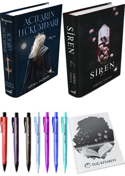 Siren Bir - Acıların Hükümdarı + Kalem + Not Defteri