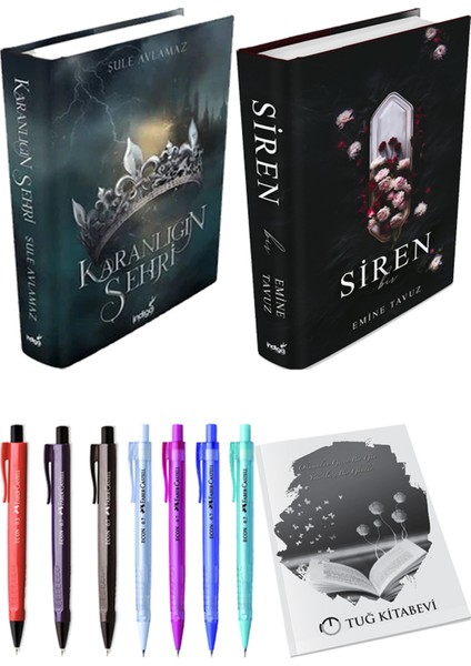 Siren Bir - Karanlığın Şehri 1 + Kalem + Not Defteri
