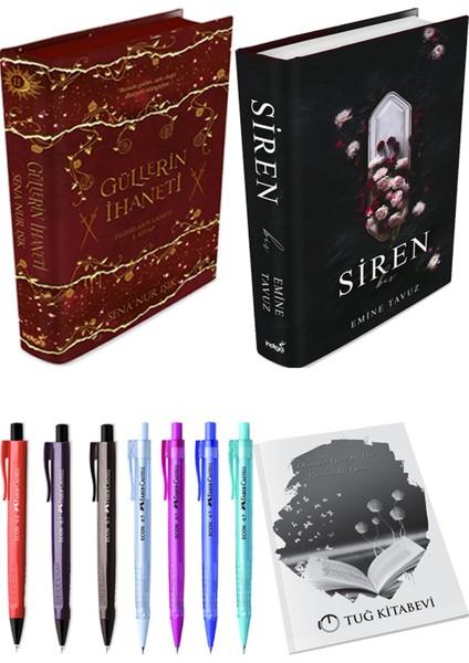 Siren Bir - Güllerin İhaneti 2 + Kalem + Not Defteri