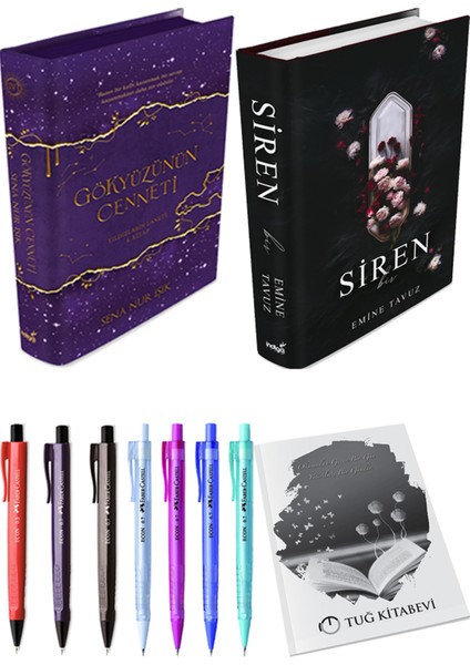 Siren Bir - Gökyüzünün Cenneti 4 + Kalem + Not Defteri