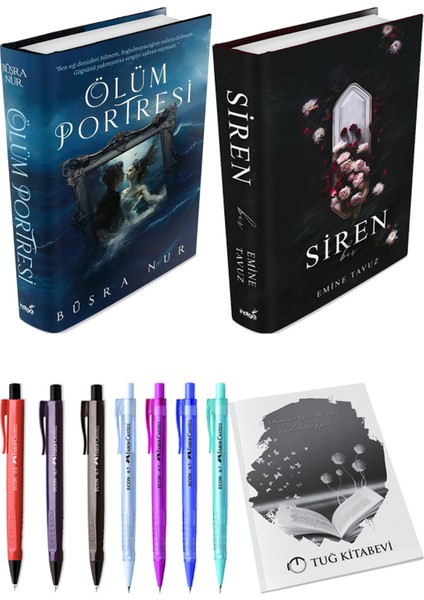 Siren Bir - Ölüm Portresi + Kalem + Not Defteri