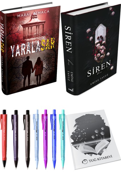 Siren Bir - Yaralasar 4 + Kalem + Not Defteri