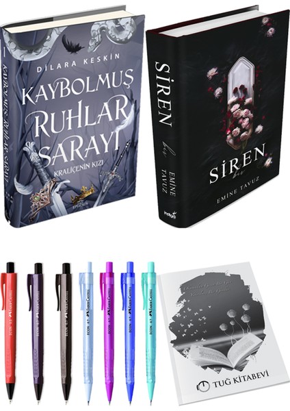 Siren Bir - Kaybolmuş Ruhlar Sarayı 1 + Kalem + Not Defteri