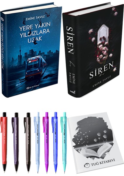 Siren Bir - Yere Yakın Yıldızlara Uzak + Kalem + Not Defteri