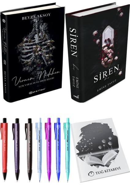 Siren Bir - rnem Nidahen + Kalem + Not Defteri