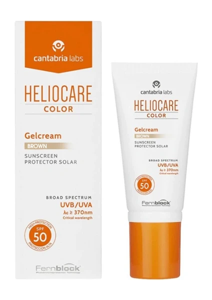 Color Gelcream Brown Spf 50  50 ml