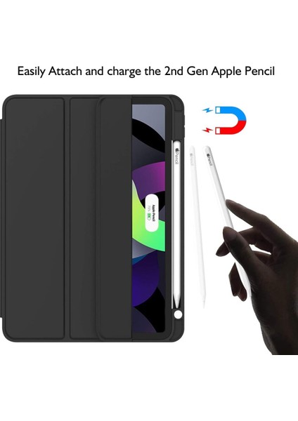 Apple iPad Air 11inç M2/M3 Kılıf Pen Charge Kalem Bölmeli 2025-2024 fiyatları