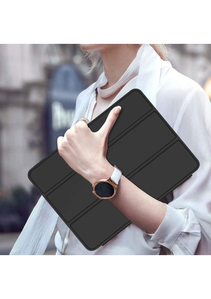 Apple iPad Air 11inç M2/M3 Kılıf Pen Charge Kalem Bölmeli 2025-2024 modelleri