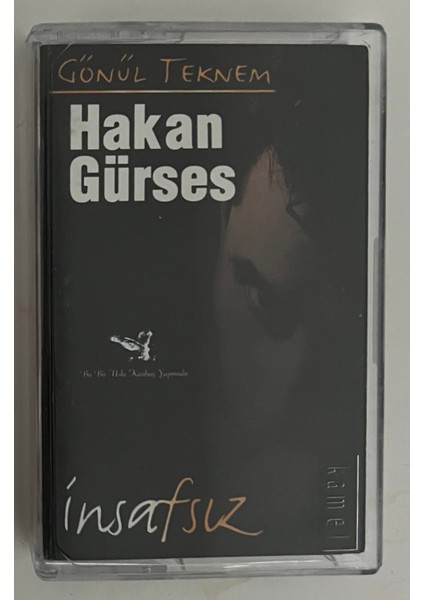 Hakan Gürses Gönül Teknem Insafsız Kaset (Orjnal Dönem Baskı Kaset)