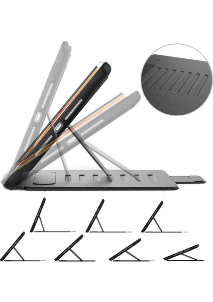 Apple iPad Air 11inç M2/M3 Kılıf Multifunction Leather Case 2025-2024 indirimleri