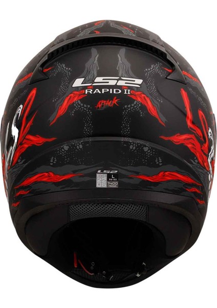 Rapid 2 Kaiju Kapalı Kask