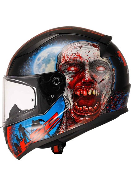 Rapid 2 Zombie Kapalı Motosiklet Kaskı