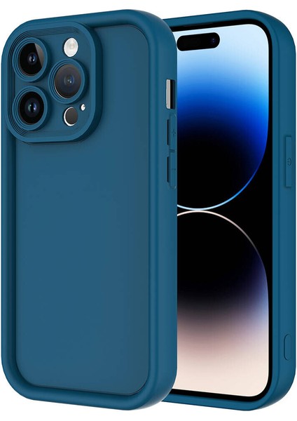Apple Iphone 15 Pro Max Kılıf Ultra Korumalı Kamera Korumalı Sert Silikon Ananas Kapak