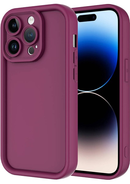 Apple Iphone 15 Pro Kılıf Ultra Korumalı Kamera Korumalı Sert Silikon Ananas Kapak