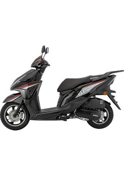 125 Elegante Motorsiklet Siyah