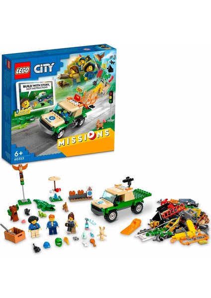 City Vahşi Hayvan Kurtarma Görevleri 60353 modelleri