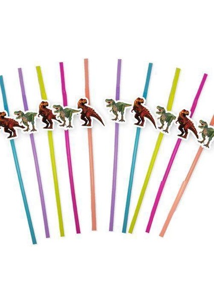 Jurassic Dinozor Artistik Pipet 10 Adet