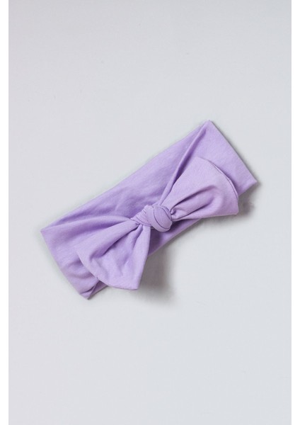 Premium Renkli Penye Bağlamalı Kız Bebek Lastikli Kız Bebek Bandana