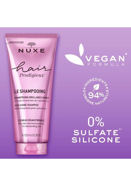 Hair Prodigieux High Shine Şampuan 200 Ml