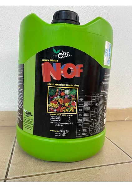 Nof Organik Sıvı Gübre 25 kg