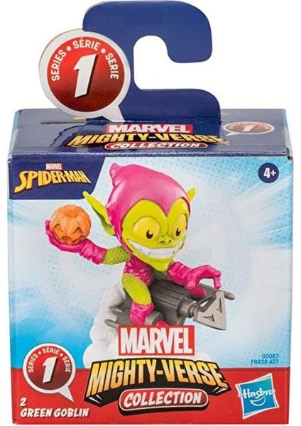 Spider Man Mighty Verse Aksiyon Figür Green Goblin F8838 G0087