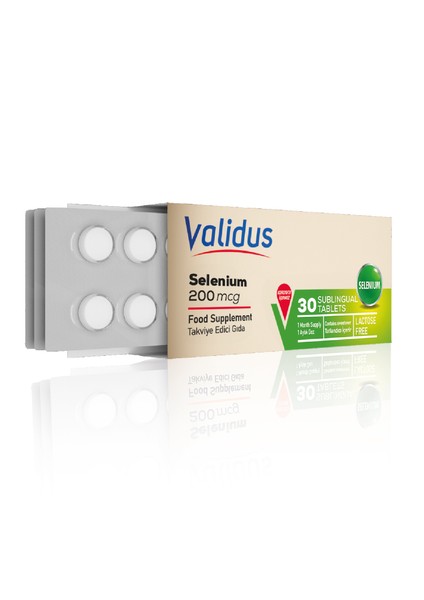 Selenium 200 mcg 30 Sublingual Tablets