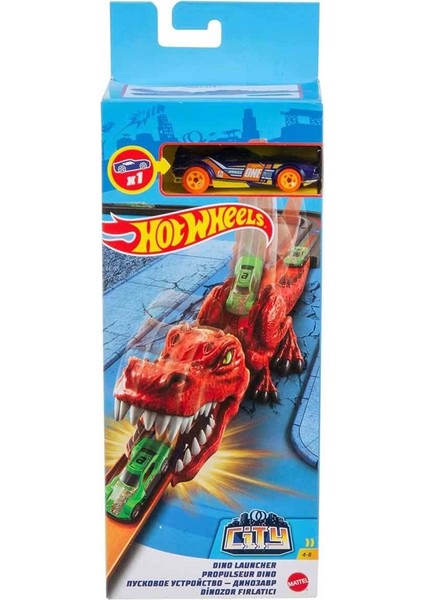 Hot Wheels Vahşi Fırlatıcılar Serisi GVF41 GVF42 Dinazor