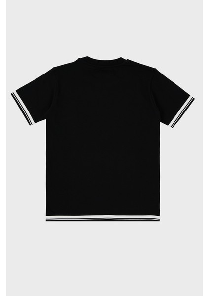 Pamuklu Bisiklet Yaka Çocuk T Shirt T Shirt 10CKTS048 005792W 999 fiyatları