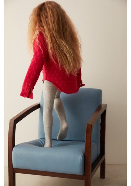 Pretty Karina Gri Külotlu Çorap modelleri