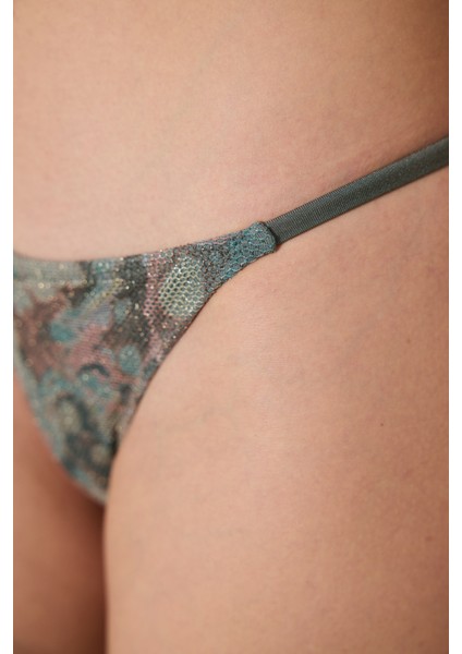 Estela Brazilian Mesh Detaylı Çok Renkli Bikini Altı modelleri