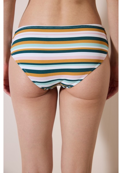 Shona Hipster Dokulu Çizgili Bikini Altı fiyatları