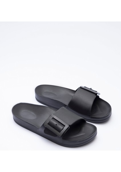 Big Buckle Siyah Terlik fiyatları