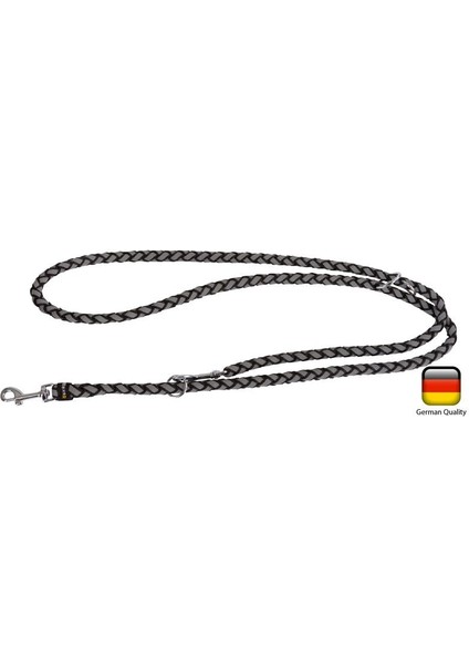 Köpek Kayışı Reflektörlü Maxi Safe [gri-Siyah] 200 cm