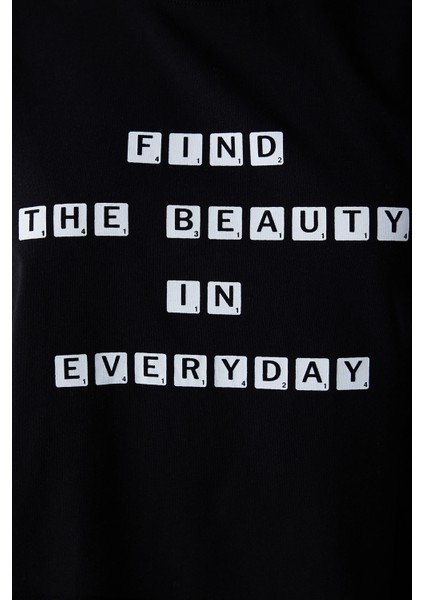 Beauty Siyah Pantolon Pijama Takımı modelleri