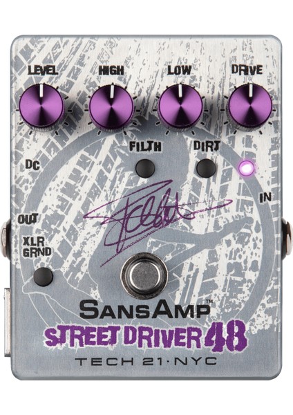 Tech 21 Frank Bello Street Driver 48 Bas Gitar Pedalı