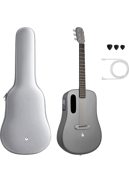 Lava Me 4 Smart Akustik Gitar (Carbon - LVM4C38SGY)