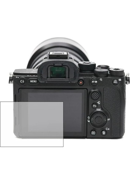 Sony A6600 İle Uyumlu Darbe Emici Kamera Ekran Koruyucu Kaplama