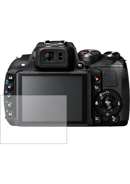 Fujitsu Lumix S1R İle Uyumlu Darbe Emici Kamera Ekran Koruyucu Kaplama