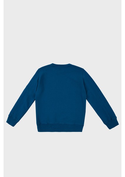 Pamuklu Bisiklet Yaka Çocuk Sweat Sweat 10CKSS058 003569W 870