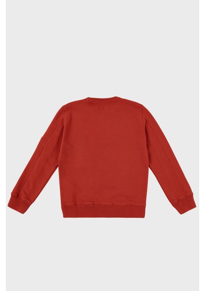 Pamuklu Bisiklet Yaka Çocuk Sweat Sweat 10CKSS058 003569W 468