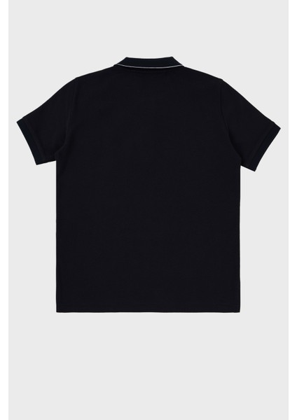 Streç Pamuklu Çocuk Polo Yaka T Shirt Polo Yaka T Shirt 10CKPL023 005263W 888 fiyatları