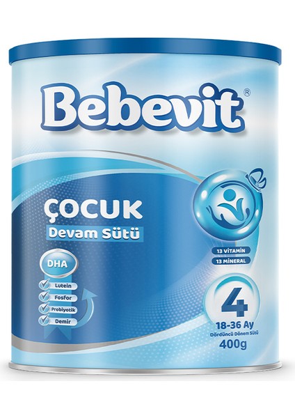 4 Çocuk Devam Sütü 400 gr