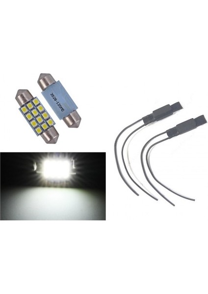 Bmw E39 Beyaz LED Plaka Aydınlatma Ampul Seti modelleri