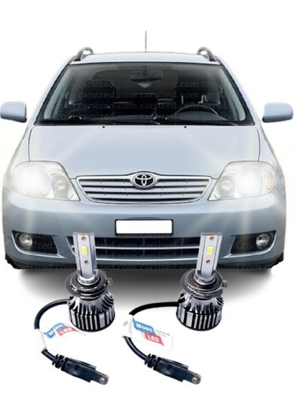 Toyota Corolla E120 LED Kısa Far Ampulü Mono H7