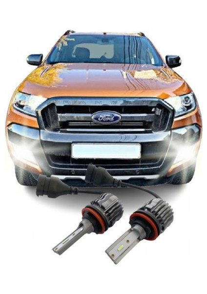 Ford Ranger (2012-2018) LED Sis Farı Ampulü Zero H8