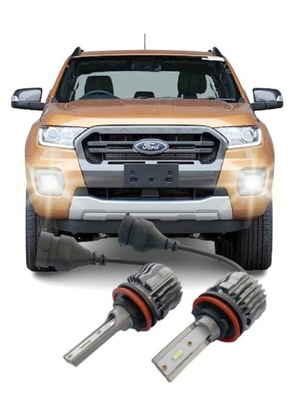 Ford Ranger (2019-2022) LED Sis Farı Ampulü Zero H8