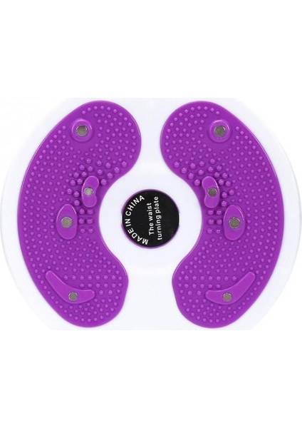 Mıknatıs Büküm Disk Egzersiz Ev Fitness (Mor) (Yurt Dışından)
