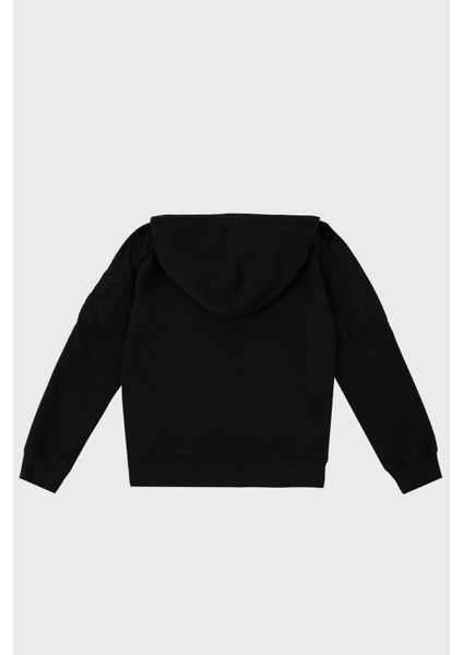 Pamuklu Kapüşonlu Çocuk Sweat Sweat 10CKSS027 002246M 999