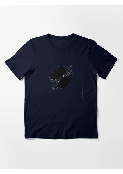 Gezegen Baskılı Bisiklet Yaka T-Shirt fiyatları